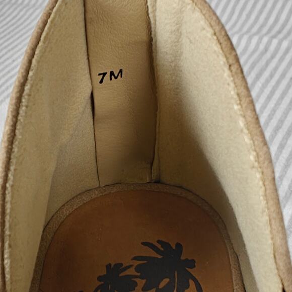 Jellypop Tan Cutout Open Toe Block Heel Booties Size 7M NEW - Picture 8 of 11